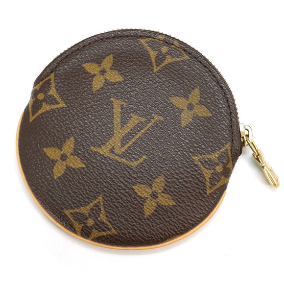 Louis Vuitton Wallet Brown Porte Monogram Case Monnaie Long - Picture 1 of 9